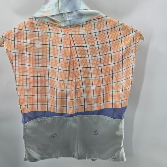 Superluckycat × Metropark Multipatterned Upcycled Patchwork Vest Size Medium - Picture 2 of 16